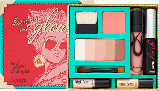 Benefit's Her Name Was Glowla ($36) makeup kit comes with everything you 