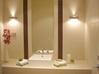 Narrow Bathroom Cabinet on Contemporary Bathroom Lighting