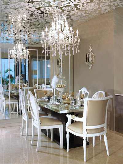Victorian Furniture Designs on Luxury Dining Room Interior Designs