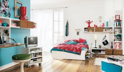Cool Teenage Rooms on Cool And Elegant Teen Room Decorating Ideas
