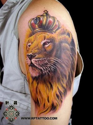 Lion tattoo design 2