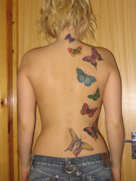 Top Back Tattoos For Women For now I'm abiding you've heard and apparent the