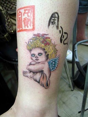 Tags angel free tattoo design