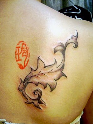 flower tattoo designs for girls. flower tattoo design,tribal