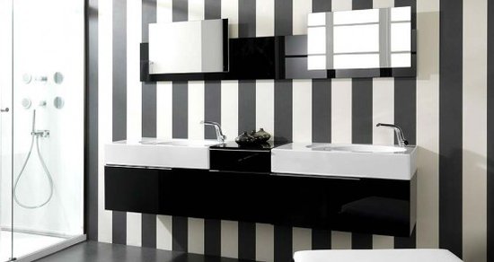black and white bathroom ideas on Modern Black And White Bathroom Design Ideas