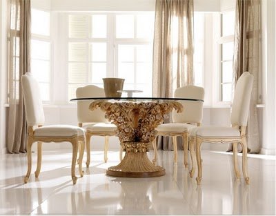 Contemporary Dining Table on Contemporary Glass Dining Table Designs