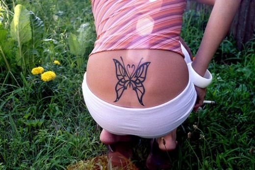 The butterfly tattoo can be customized by the tattoo artist and can even be 