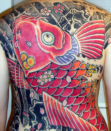 koi fish tattoo1 The Meaning of Koi Tattoos