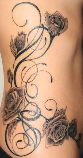 girly tattoos for lower back. girly tattoos of girls tattoo