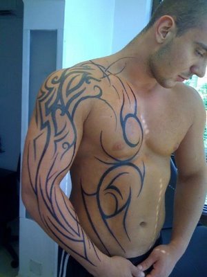 Related tribal tattoo mens tattoo body tattoos