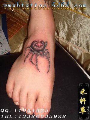 free tattoo designs for foot. free spider tattoo designs,