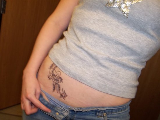 girly tattoos on hip. girly tattoo ideas on hip. love yourself tattoo designs.