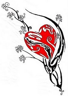 Love+heart+tattoo+designs+for+girls