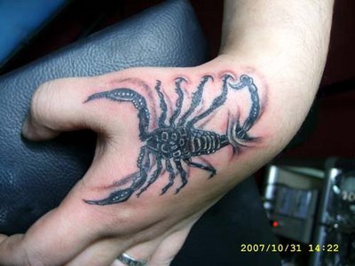 Famous Tattoo Designers. scorpion free tattoo designs