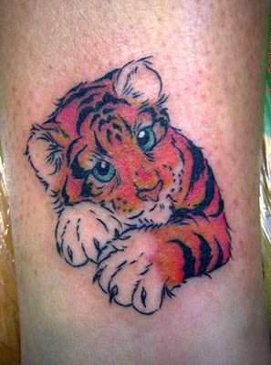 Cute Tattoos on Cute Tiger Tattoos