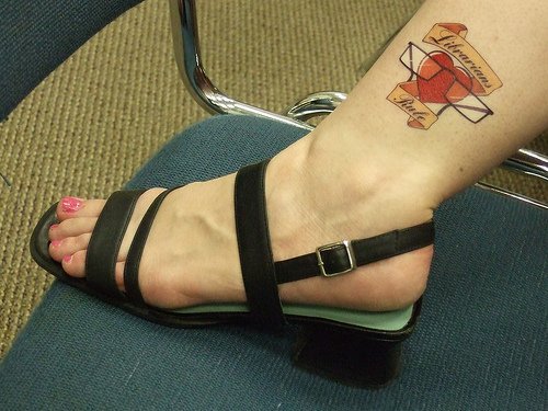 Female Ankle Tattoos