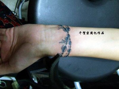bracelet tattoo designs. racelet tattoo designs