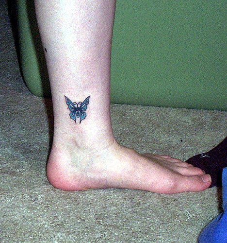 anklet tattoos. Ankle Tattoo Pictures Page 1