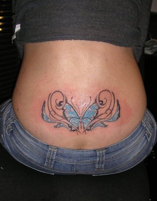 Related: women tattoos, butterfly tattoo, back tattoo, girly tattoo