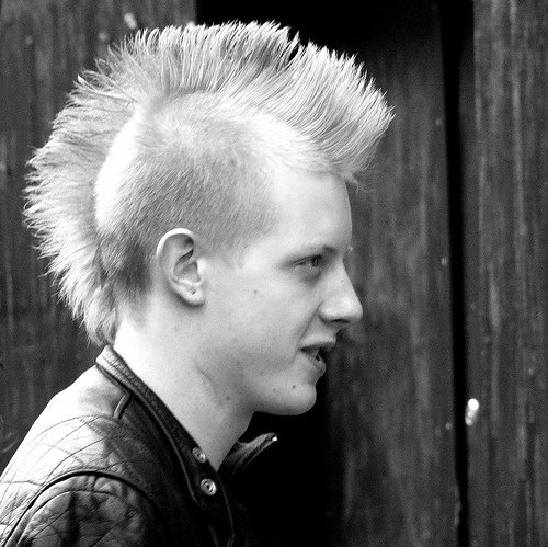 so cool this punk short haircuts short Punk Mohawk Hairstyles For Men