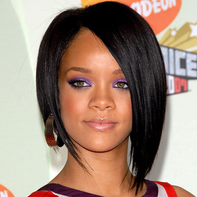 cool hairstyles for girls with short hair. Celebrity Rihanna Short Hair