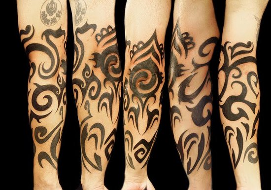tribal tattoo arm 2