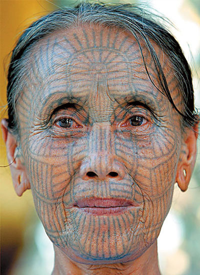 Tattoo Design Permanent Tribal Face Ideas