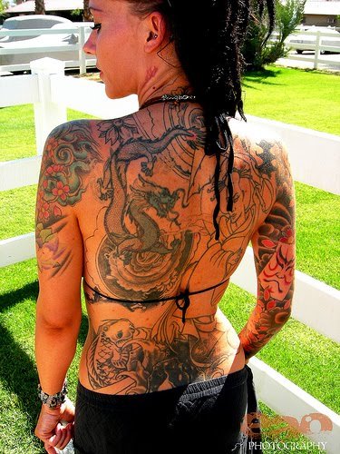 design tattoo girl Design tattoo dragon for girl design tattoo girl Design tattoo dragon for girl