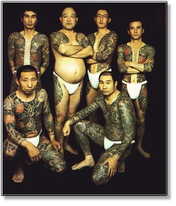 Yakuza tattoos come in different styles and forms.