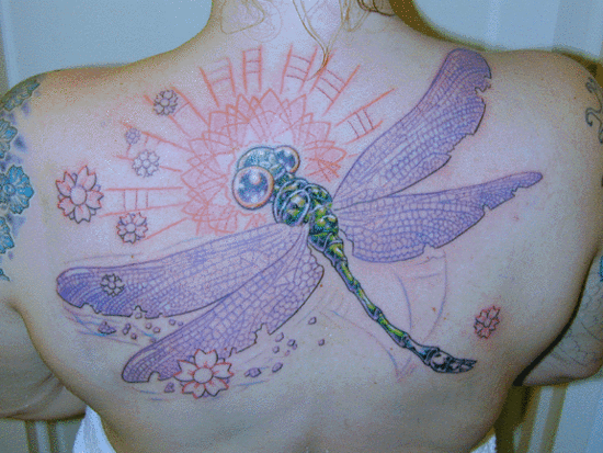 Dragon Fly Tattoos - Japanese Tattoos