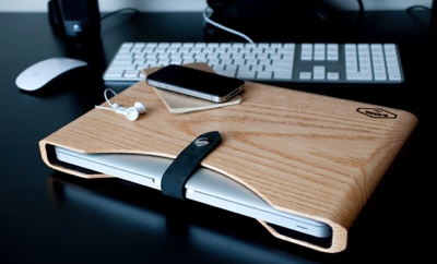 Laptop Sleeve Nature on Wooden Macbook Pro Laptop Case