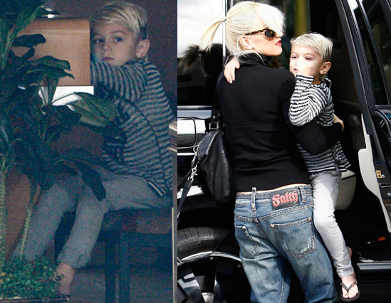 And, Kingston Rossdale is the leader of the manicured pint-sized pack!