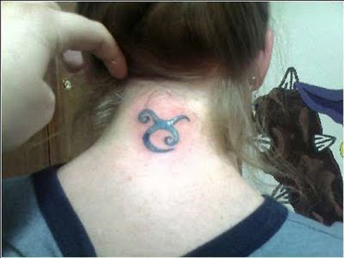 Art symbol taurus tattoos