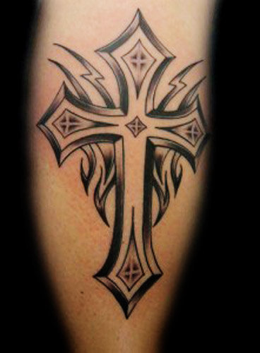 Where can I find free Cross Tattoo designs on the Internet?