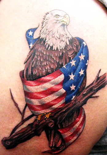 cross eagle tattoo designs,tribal designs,arm tattoos:I am a single mom with