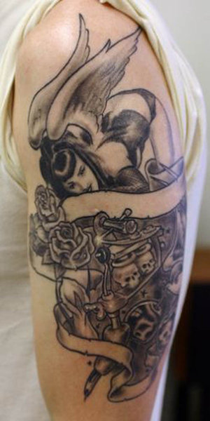 Tattoofinder.com: angel tattoos, angel tattoo designs, tattoos. Also in the category of dark angel tattoos is the angel of death tattoos.