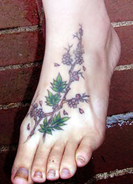 vine foot tattoo best art vine tattoo designs on foot for girls