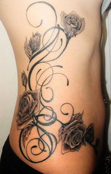 The beauty of a vine tattoo designs resides in the fact that it can be