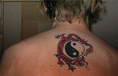 Free art ying yang tattoos. This Yin yang dragon tattoos picture is courtesy of “sleepycat” from Flickr. The art ying yang tattoos is a mythical creature 