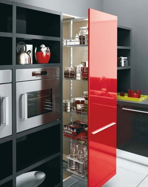 Red And White Kitchen Ideas. Red, Black and White Kitchen