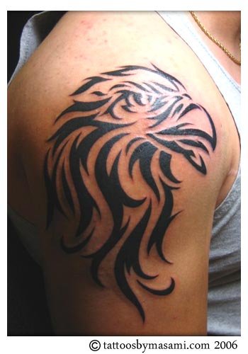 That is why eagle tattoos are mostly worn by military servicemen. The eagle is also thought to represent a noble nature. So, eagle tattoos are considered as 