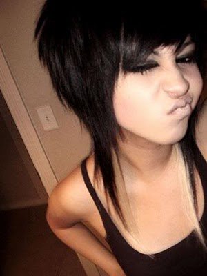 scene haircuts for girls with thin hair. scene hairstyles for girls