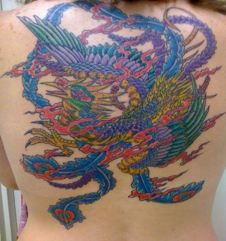 Bird tattoo above is one from all tattoos design whic interesting, 