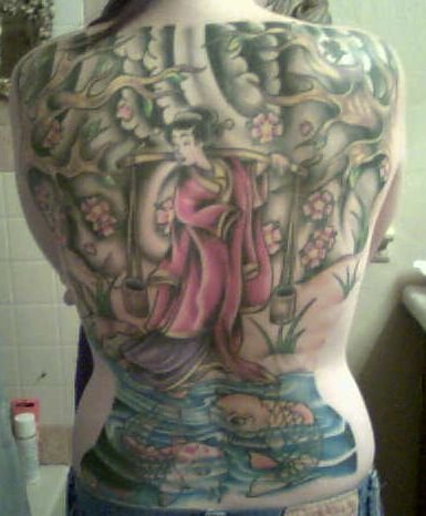 Lower back tattoos for women above very amazing, use the princess pictures 