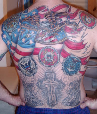 Patriotic Tattoo Design