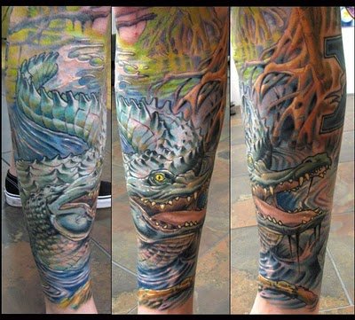 alligator tattoos | Julianne Moore tattoo