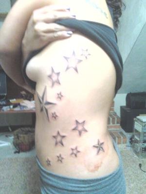 Sexy Girl Tattoos With Star Tribal Tattoo Designs Gallery Arts 2