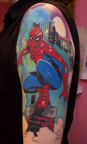 This spiderman tattoo on the spiderman tattoos. This spiderman tattoo on the