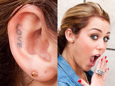 miley cyrus tattoo 5. Miley real tattoo on her wrist