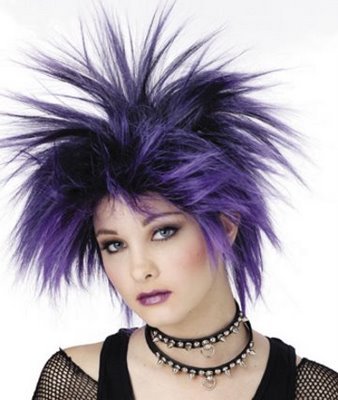 female punk hairstyles. so stylish punk hairstyle.